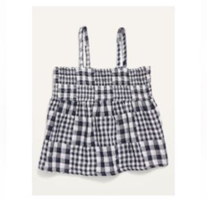 🆓❄️Free with purchase, while supplies last. As is. ❄️ Old Navy Blue Gingham